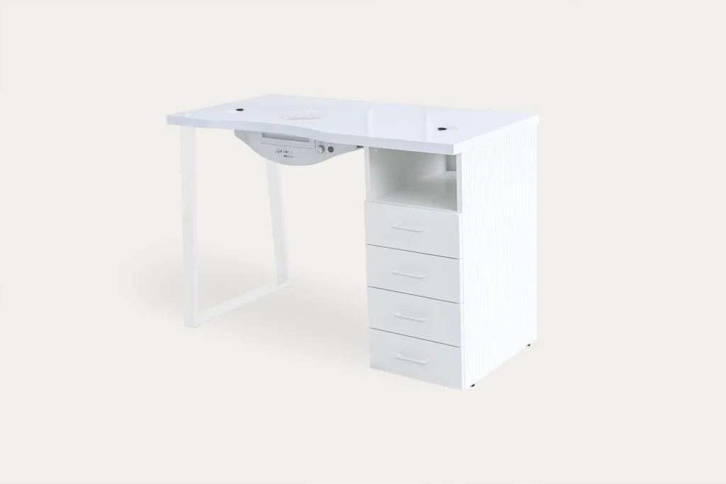 Nageltisch Afinia Prime White